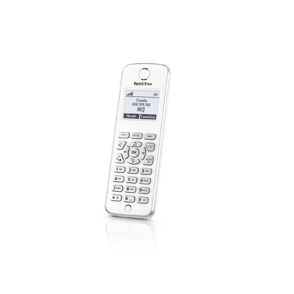 AVM FRITZ! Fon M2 Schnurloses Telefon (DECT), Weiß – Vorführgerät – Bild 3