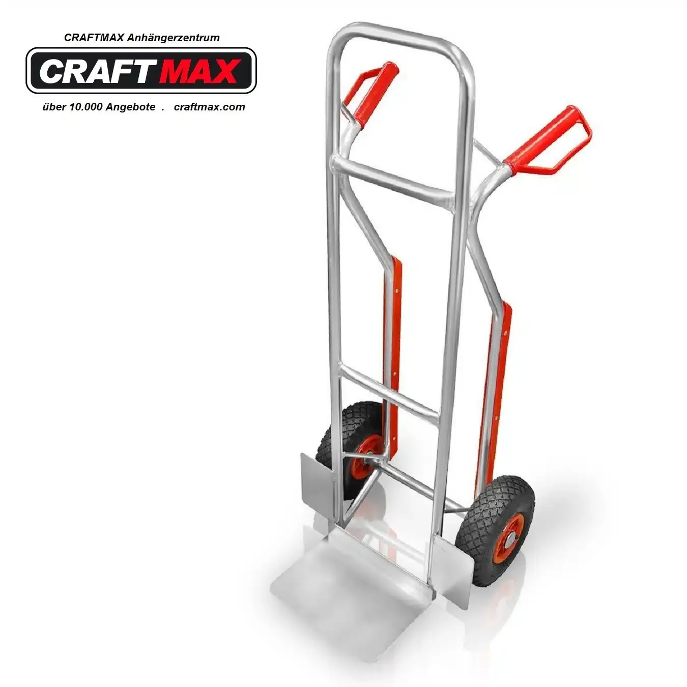 Aluminium Sackkarre mit Treppenrutsche 150 kg