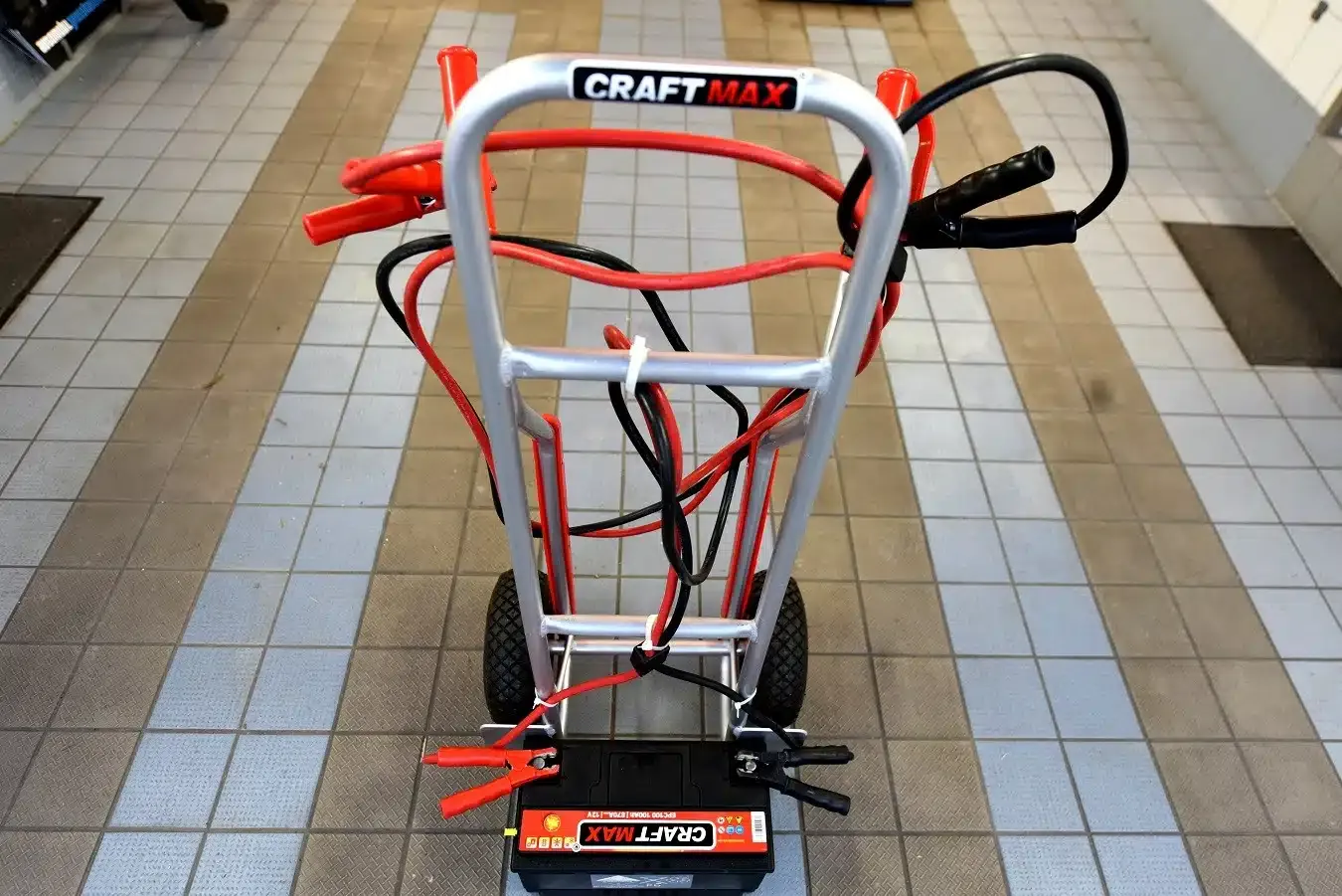 Aluminium Sackkarre mit Treppenrutsche 150 kg – Bild 4