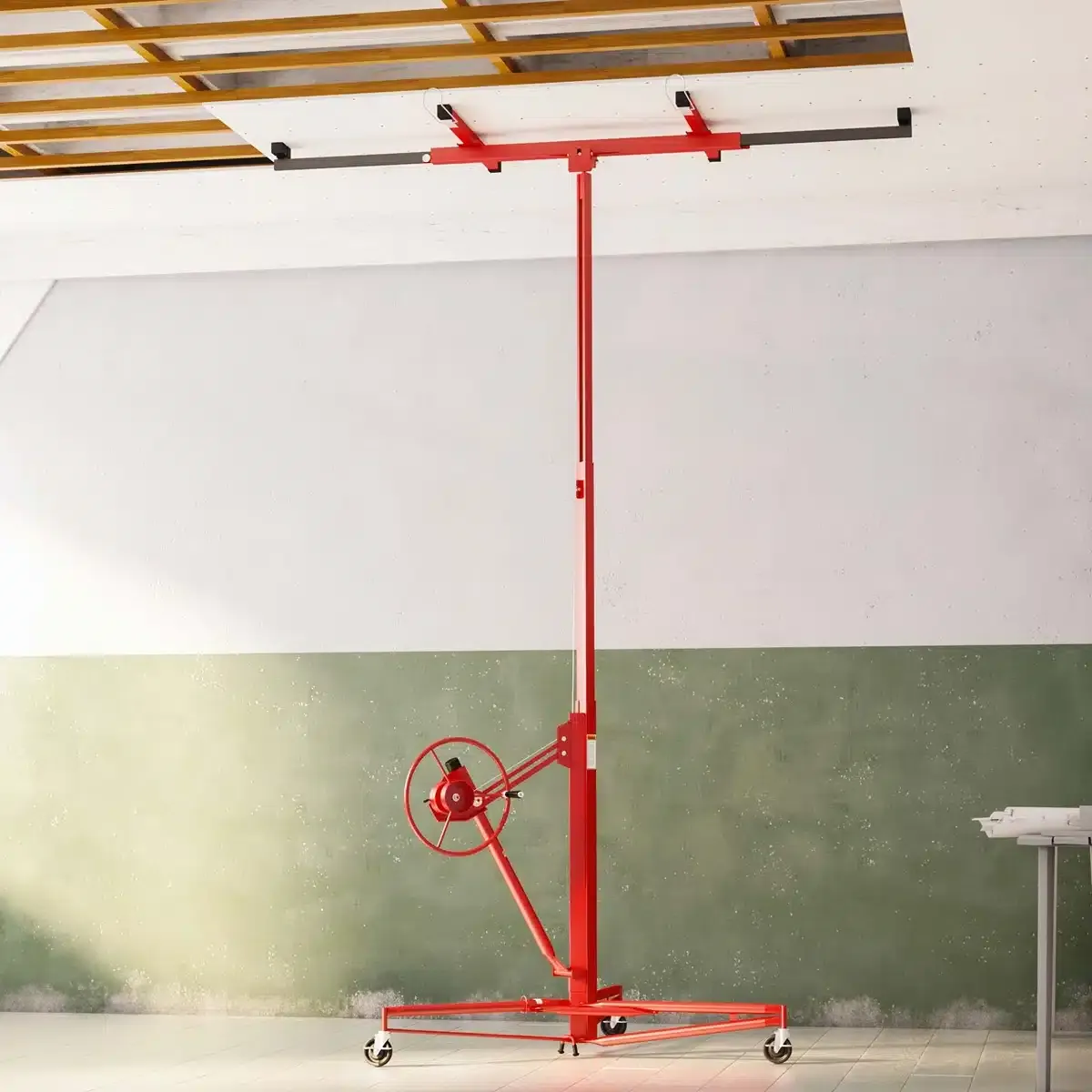 Plattenheber zu vermieten: Montageheber bis max. 68 kg, Höhe 140-350 cm, max. Breite 2,90 m – Bild 3