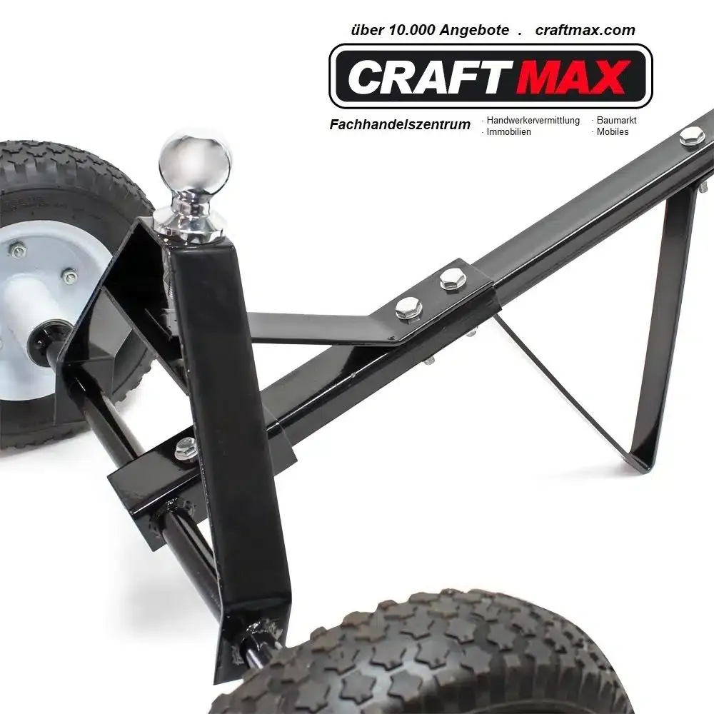 Rangier- & Zughilfe mit Handgriff für PKW-Anhänger, Caravan & Wohnwagen – Bild 2