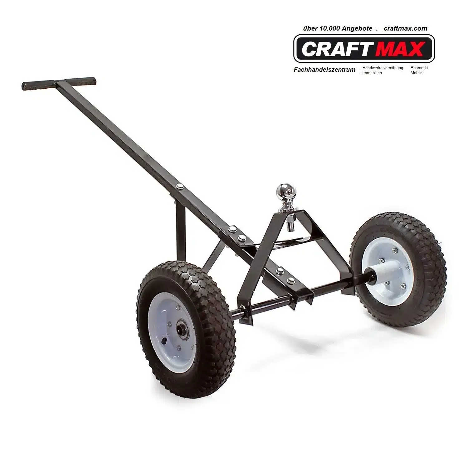 Rangier- & Zughilfe mit Handgriff für PKW-Anhänger, Caravan & Wohnwagen