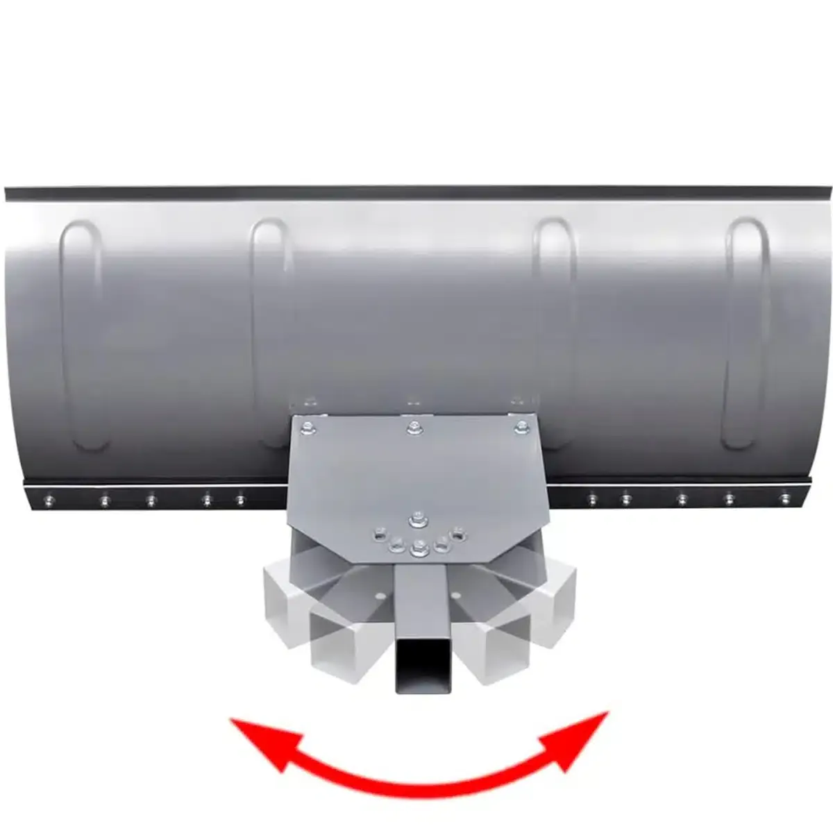 Universal Schneepflug Schnee Räumschild Schneeschild 100/150x44cm – Bild 2