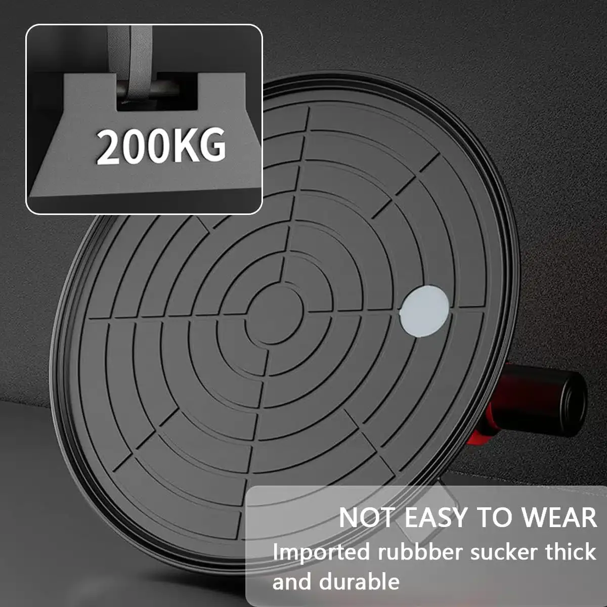 PROFI 200 Glassaugnapf-Vakuumheber Set mit Manometer & ABS-Handpumpe, 20cm Saugnapf für flache, glatte Oberflächen und Fenstertausch, 2 Stk. inkl. Werkzeugkoffer (200kg) – Vorführmodell – Bild 8