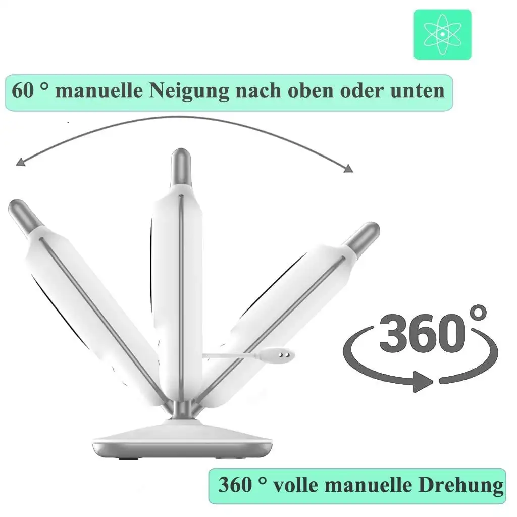 Babyphone mit Kamera Video Baby Monitor 3.2 Zoll Babyfon – Bild 7