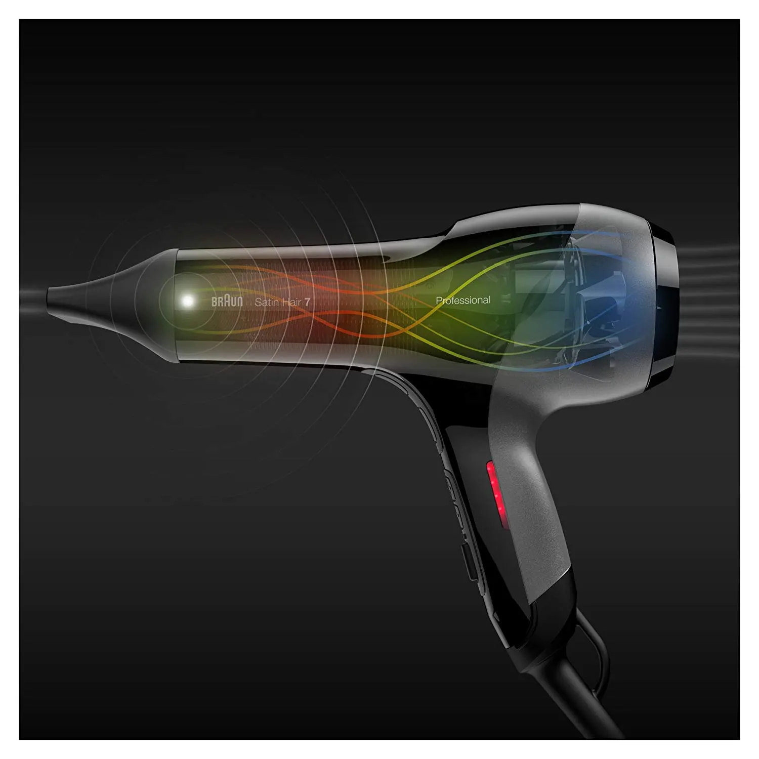 Braun Satin Hair 7 SensoDryer Haartrockner HD 785, mit IonTec und Diffusor, 2000 Watt – Bild 3